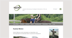 Desktop Screenshot of kastnermotion.com